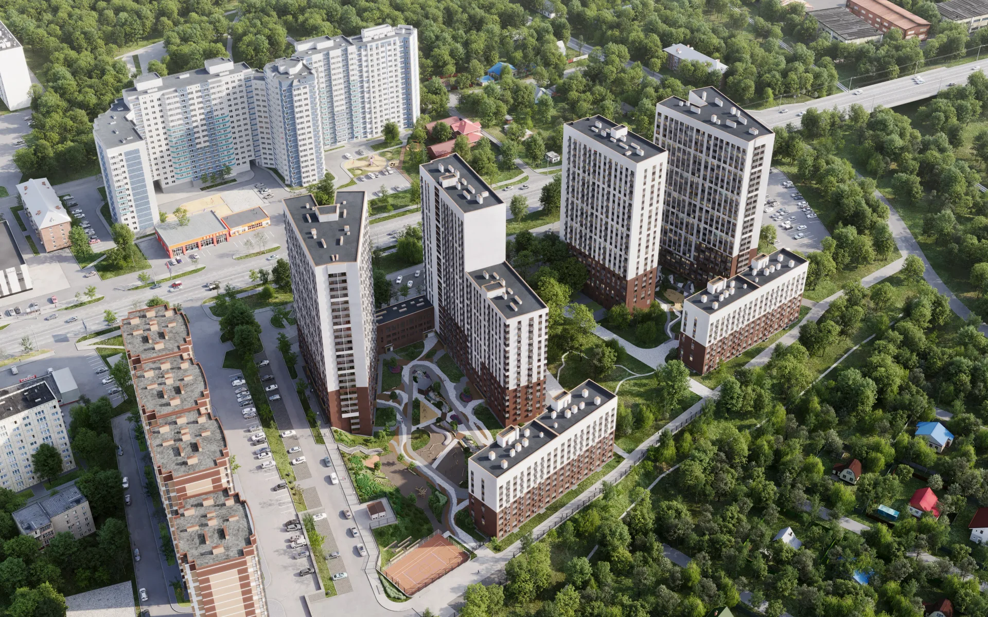 Речной Парк 1 очередь 1 этап